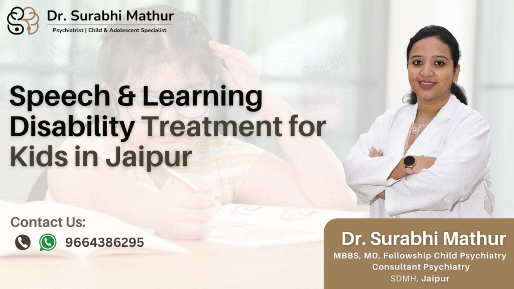 Speech & Learning Disability Consultation for Kids in Jaipur