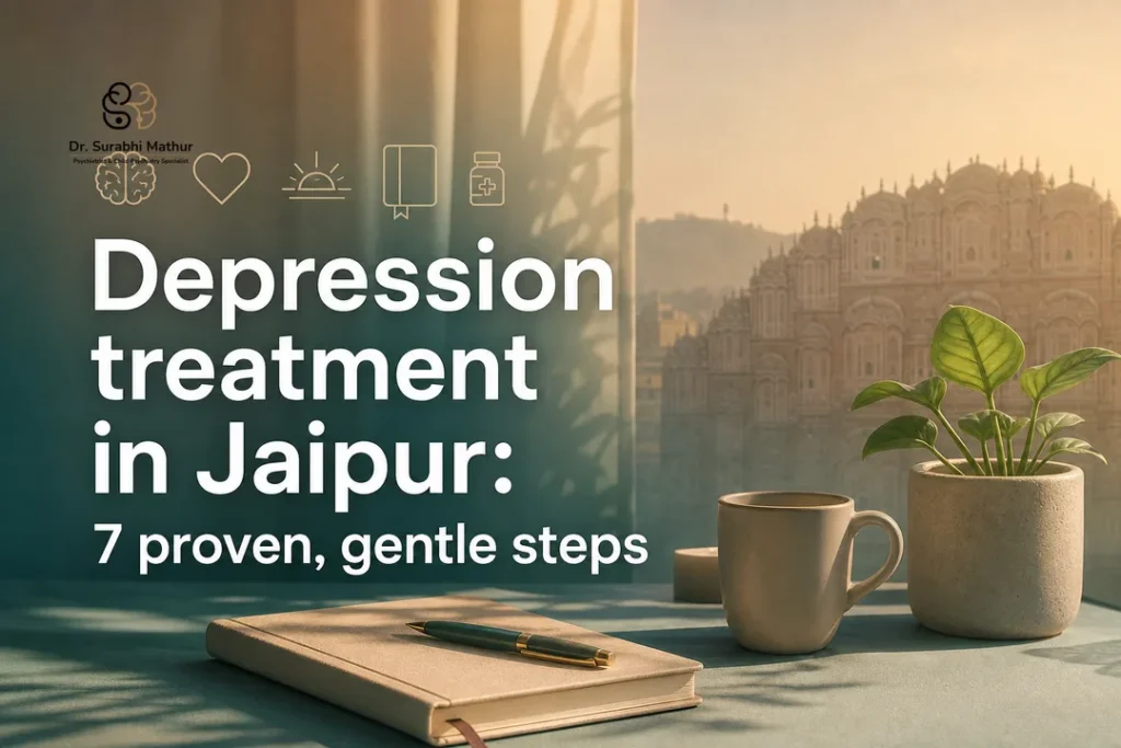 Depression treatment in Jaipur: 7 proven, gentle steps